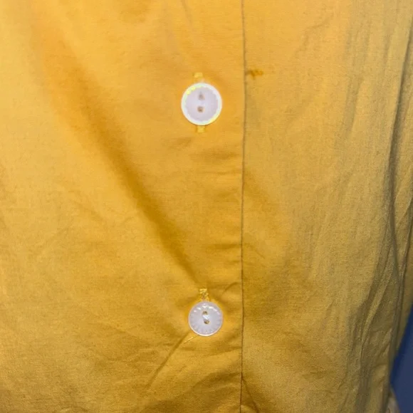 Banned Apparel Parasol Midi Dress Large Retro 50s Pinup Novelty Print Yellow - Picture 10 of 13